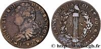 FRANCE 2 sols dit au faisceau, type FRANÇOIS LOUIS XVI Rouen 1792 (32,5mm, 24,24g, 6h) -