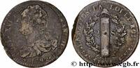 FRANCE 2 sols dit au faisceau, type FRANCOIS LOUIS XVI Lyon 1792 (34mm, 22,74g, 6h) -