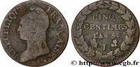 FRANCE Cinq centimes Dupré, grand module DIRECTOIRE Limoges 1797 (28mm, 10,05g, 6h) -