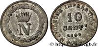 ITALY - KINGDOM OF ITALY - NAPOLEON I 10 Centesimi ITALY - KINGDOM OF ITALY - NAPOLEON I Milan 1809 (18mm, 1,89g, 6h) -