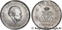 MONACO Essai de 2 Francs Rainier III MONACO Paris 1979 (26,5mm, g, 6h) -