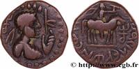 Post-hellenistic 1 (30 BC to 227 AD) Drachme INDO-PARTHIA - INDO-PARTHIAN KINGDOM - UNKNOWN KING Atelier indéterminé c. 55-105 (12,5mm, 2,23g, 3h) -
