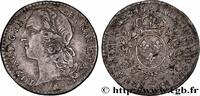 FRANCE Dixième d'écu aux branches d’olivier, tête ceinte LOUIS XV THE BELOVED Nantes 1746 (22mm, 2,84g, 6h) -