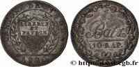 SWITZERLAND - CANTON OF VAUD 1 Batzen SWITZERLAND - CANTON OF VAUD 1820 (25mm, 2,36g, 6h) -