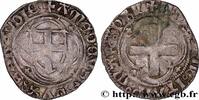 SAVOY - COUNTY OF SAVOY - AMADEUS VIII (COUNT) Demi-gros au type du Chablais (mezzo grosso, tipo SAVOY - COUNTY OF SAVOY - AMADEUS VIII (COUNT) Chambéry ou Nyon n.d. (23mm, 1,80g, 2h) -