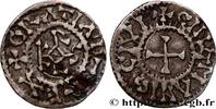 FRANCE Obole CHARLES II LE CHAUVE / THE BALD Le Mans s.m. (15,5mm, 0,77g, 7h) -