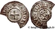FRANCE Denier CHARLES II LE CHAUVE / THE BALD Beauvais c. 864-875 (20mm, 1,19g, 1h) -