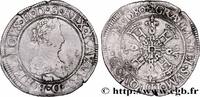 FRANCE Franc NAVARRE - KINGDOM OF NAVARRE - HENRY III Pau 1580 (36mm, 13,73g, 6h) -