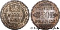 TUNISIA - FRENCH PROTECTORATE Essai 20 Francs argent au nom de Ahmed Bey AH 1353 TUNISIA - FRENCH PROTECTORATE Paris 1934 (34,85mm, 20,03g, 6h) -