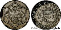MOROCCO 10 Dirhams Moulay Hafid I an 1329 MOROCCO Paris 1911 (37,5mm, 24,86g, 12h) -