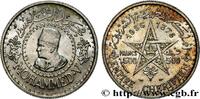 MOROCCO - FRENCH PROTECTORATE 500 Francs Mohammed V an AH1376 MOROCCO - FRENCH PROTECTORATE Paris 1956 (36mm, 22,56g, 6h) -