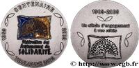 FRANCE Médaille, Centenaire de la Fédération des autonome CINQUIÈME RÉPUBLIQUE 2003 (67,5mm, 163,36g, 12h) -