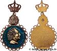 FRANCE Médaille, Loge maçonnique Goethe FRANC - MAÇONNERIE 1906 (98mm, 50,78g, 12h) -