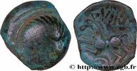 FRANCE Bronze VIIRICIVS, classe IV GALLIA BELGICA PAGUS CATUSLUGI - Sanctuary of BOIS L'ABBÉ (Seine-Maritime) c. 50-40 AC. (16,5mm, 2,97g, 2h) -