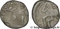 FRANCE Denier au cheval galopant et au “caducée” GALLIA - ALLOBROGES (Dauphiné area) Ier siècle avant J.-C. (12,5mm, 2,32g, 9h) -
