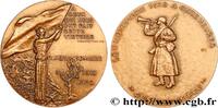 FRANCE Médaille, Cinquantenaire de la victoire PREMIÈRE GUERRE - WWI Monnaie de Paris 1968 (68,5mm, 174,47g, 12h) -