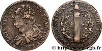 FRANCE 2 sols dit au faisceau, type FRANÇOIS LOUIS XVI Paris 1792 (33mm, 23,62g, 6h) -