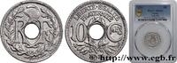 FRANCE 10 centimes Lindauer III REPUBLIC 1926 (21mm, 4g, 6h) -