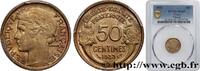 FRANCE 50 centimes Morlon III REPUBLIC 1933 (18mm, 2g, 6h) -