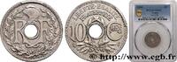 FRANCE 10 centimes Lindauer III REPUBLIC 1934 (21mm, 4g, 6h) -