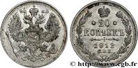 RUSSIA 20 Kopecks aigle bicéphale RUSSIA Saint-Petersbourg 1912 (22mm, 3,66g, 12h) -