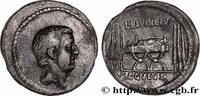 THE REPUBLIC (280 BC to 27 BC) Denier LIVINEIA Rome 42 AC. (18mm, 2,95g, 5h) -