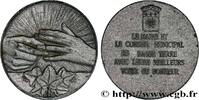 FRANCE Médaille, Voeux de bonheur du maire AMOUR ET MARIAGE 97 - Basse-Terre n.d. (66,5mm, 114,02g, 12h) -