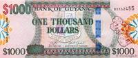 GUIANA 1000 Dollars GUIANA 1000 Dollars 2019 UNC -