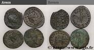 Lots de 4 monnaies LOTS (mm, g, h) -