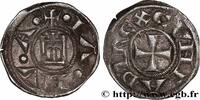 ITALY - LIGURIA - REPUBLIC OF GENOA Denier ITALY - LIGURIA - REPUBLIC OF GENOA Gênes n.d. (16mm, 0,86g, 4h) -
