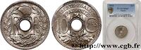 FRANCE 10 centimes Lindauer III REPUBLIC 1938 (21mm, 4g, 6h) -