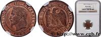 FRANCE Un centime Napoléon III, tête laurée SECOND EMPIRE Paris 1862 (15mm, 1g, 6h) -
