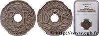 FRANCE 10 centimes Lindauer III REPUBLIC 1925 (21mm, 4g, 6h) -