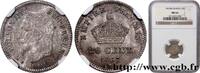 FRANCE 20 centimes Napoléon III, tête laurée, grand modul SECOND EMPIRE Strasbourg 1867 (16mm, 1g, 6h) -