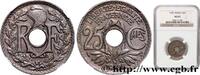 FRANCE 25 centimes Lindauer III REPUBLIC 1932 (24mm, 5g, 6h) -