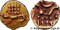 INDIA - INDIAN WORLD Fanam or INDIA - INDIAN WORLD 1820-1830 (8mm, 0,37g, h) -