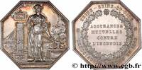 FRANCE Assurances mutuelles contre l’incendie (Seine et S ASSURANCES 1819 (37mm, 20,97g, 12h) -