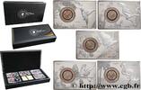 GERMANY Coffret 5 x 5 euro (2 onces) Ara, Colibri, Tucan, GERMANY Ateliers divers 2017 (mm, g, 12h) -
