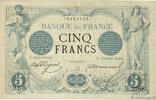 FRANCE 5 Francs NOIR FRANCE 5 Francs NOIR 1873 F+ -