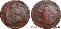FRANCE Louis XIV DROIT ET JURIDIQUE s.l. n.d. (27mm, 6,35g, 6h) -