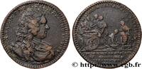 FRANCE Hyacinthe-Théodore Baron, doyen DOYENS DE LA FACULTÉ DE MÉDECINE DE PARIS s.l. 1734 (29mm, 7,89g, 6h) -