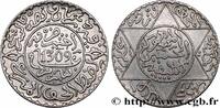 MOROCCO 2 1/2 Dirhams (1/4 Rial) Hassan I an 1309 MOROCCO Paris 1891 (26mm, 7,29g, 12h) -