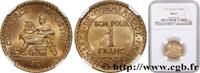 FRANCE 1 franc Chambres de Commerce III REPUBLIC Paris 1921 (23mm, 4g, 6h) -