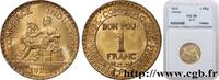 FRANCE 1 franc Chambres de Commerce III REPUBLIC Paris 1922 (23mm, 4g, 6h) -