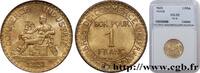 FRANCE 1 franc Chambres de Commerce III REPUBLIC Paris 1923 (23mm, 4g, 6h) -