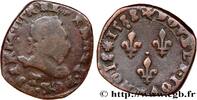 FRANCE Double tournois HENRY III Nantes 1588 (20mm, 3,55g, 9h) -