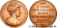 FRANCE Médaille, Anne-Louise-Germaine Necker, baronne de GALERIE MÉTALLIQUE DES GRANDS HOMMES FRANÇAIS Monnaie de Paris (1819)/1967 (41mm, 34,03g, 12h) -