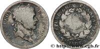 FRANCE 2 francs Napoléon Ier tête laurée, République fran PREMIER EMPIRE / FIRST FRENCH EMPIRE Limoges 1808 (27mm, 9,48g, 6h) -