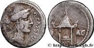 THE REPUBLIC (280 BC to 27 BC) Denier CASSIA Rome 55 AC. (17,5mm, 3,73g, 7h) -