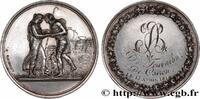 FRANCE Médaille de mariage, Jacob et Rachel, Stéphanie Na AMOUR ET MARIAGE 1818 (36mm, 21,92g, 12h) -